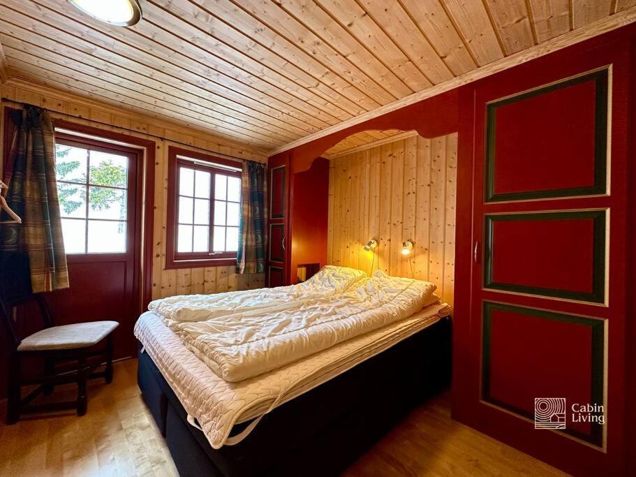 Large Cabin Sjusjoen Best View, Sauna, Ski Inout Exteriér fotografie